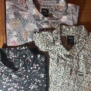 RVCA Short Sleeve Shirts Men's XXL = 3 for $30